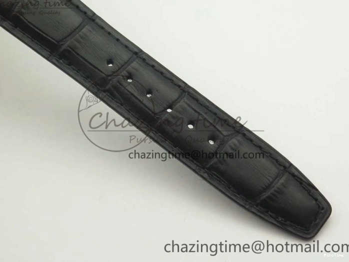 MIROTIME 0422 Thermal Portuguese Real PR Real Annual Calendar IW503501 RG ZF 1:1 Best Edition White Dial on Black Leather Strap A 7150